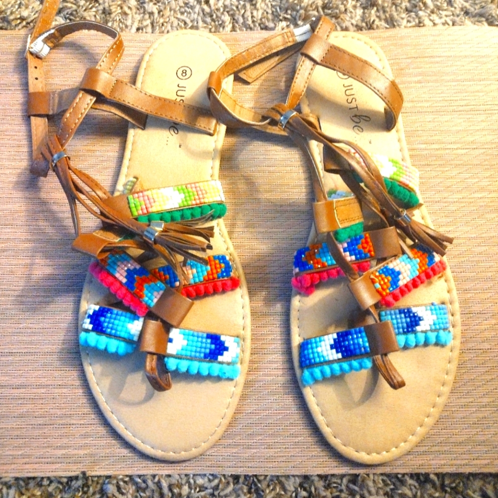 Size 8 sandals 2 items for 30% off